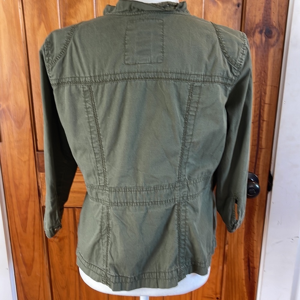 Decree Olive Utility Jacket - Picture 3 of 8